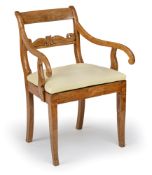 A North German ash armchair