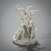 A GROUP OF FISHING PUTTI