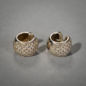 PAIR OF GOLD CREOLES