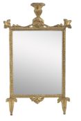 An Italian giltwood mirror