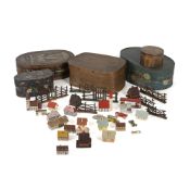 FIVE BISMUTH BOXES