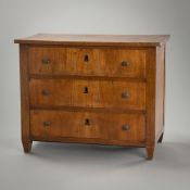 A PROBABLY FRENCH MINIATURE COMMODE