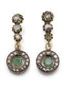 A pair of belle epoche earrings