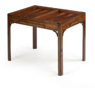 A George III games table