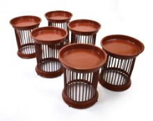 Six occasional tables