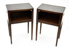 Pair of bedside tables