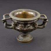 A BRONZE FOOTED BOWL