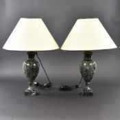 TWO TABLE LAMPS