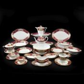 A NUMEROUS LIMOGES PORCELAIN SERVICE