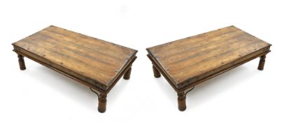 Two sofa tables