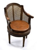 Desk chair in Louis XVI style