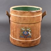 An English leather bucket