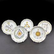 FIFE FAIENCE PLATES