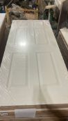6 PANEL WHITE WOOD EFFECT FD30 33
