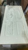 6 PANEL WOOD GRAIN PRIMER WHITE FD30 34
