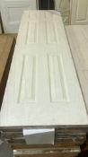 6 PANEL WOOD GRAIN PRIMER WHITE FD30 24