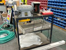 Mobile Work Table with Sidamo Bench TM200B
