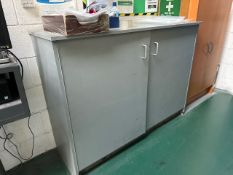 Grey Storage Cupboard