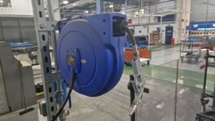 Hose Reel with Pressure Gun