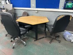 Desk and Chairs