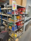 Grey Metal Shelving