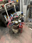 Oxygen Tanks and Dolley