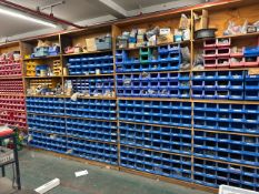 Quantity of Plastic Storage Tubs