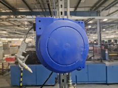 Hose Reel with Pressure Gun