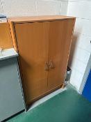 Wood Storage Cupboard