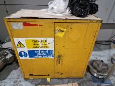 Yellow Storage Cabinet