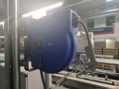 Hose Reel with Pressure Gun