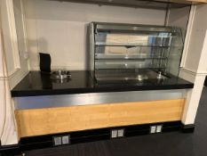 Serving Counter With Chilled Shelving