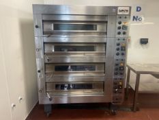 Dahlen 4 Deck 8 Tray Low Crown Oven