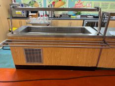 Mobile Serving Counter With Chilled Section