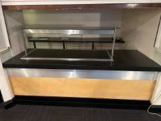 Serving Unit With Warming Plate