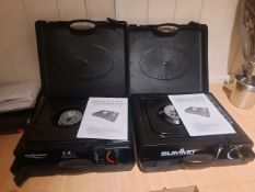 Portable Gas Stoves x2