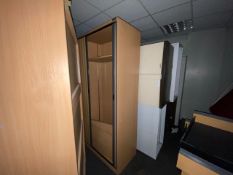 Mixture Of Wooden Storage Cupboards x3