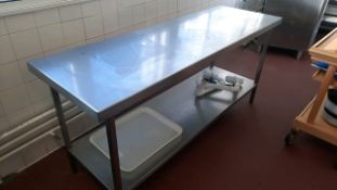 Benham Stainless Steel Table