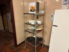 Mobile Metal Rack Shelves