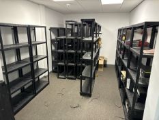 Quantity of Plastic Shelving