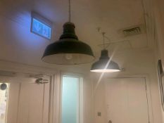 Row of Pendent Lights x 6