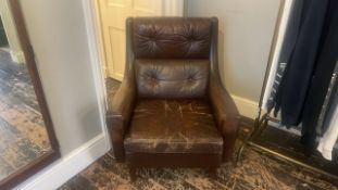 Leather Sitting Chair