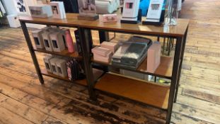 Pair Of Shelving Units