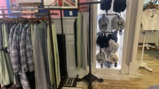 T - Bar Clothing Rail