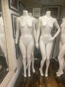 Mannequins x 4