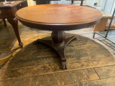 Circular Wooden Table
