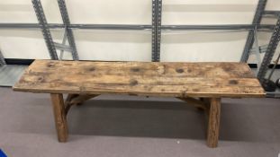 Wooden Bench
