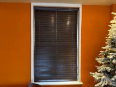 Hardwood Slatted Blinds x5
