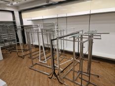 Job Lot of Metal Clothing Rails