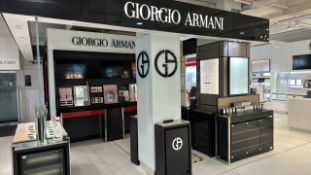 Giorgio Armani Display Tables & Unit